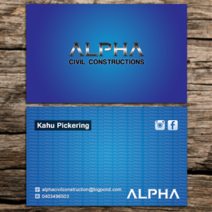 Business Card Design by Sandaruwan for this project | Design #4840167