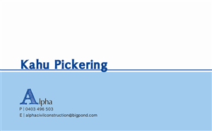 Business Card Design by Sarahj091 for this project | Design #4832763