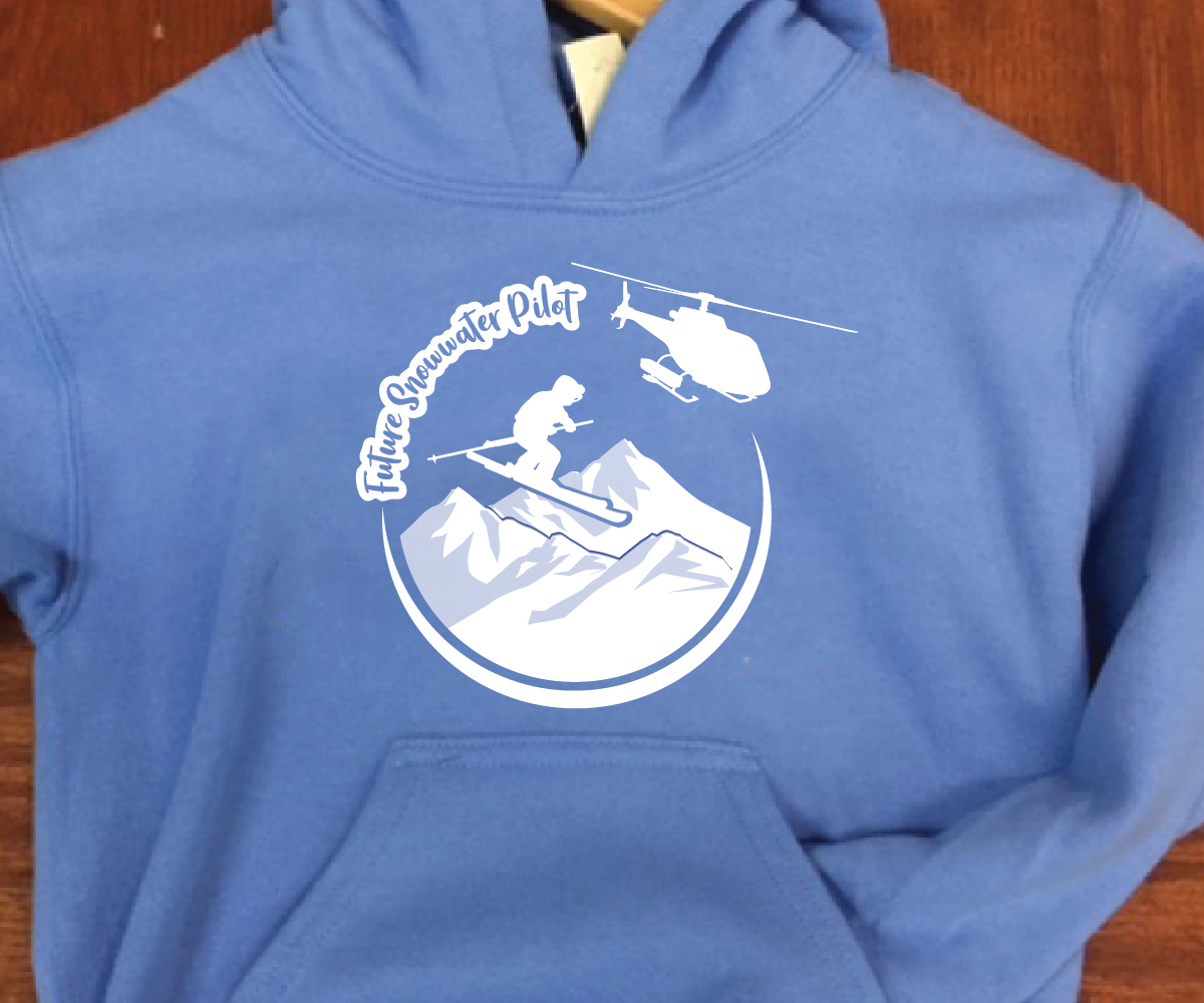 T-shirt Design by raanvinu for Snowwater Heli Skiing | Design #31307328