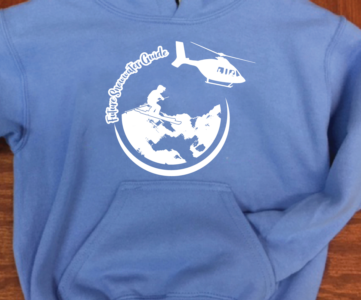 T-shirt Design by raanvinu for Snowwater Heli Skiing | Design #31327189