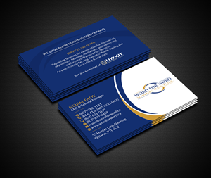 Business Card Design by Creations Box 2015 for Word For Word Reporting Services Inc. | Design: #31254723