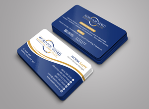 Business Card Design by Laxmi Design for Word For Word Reporting Services Inc. | Design #31255923