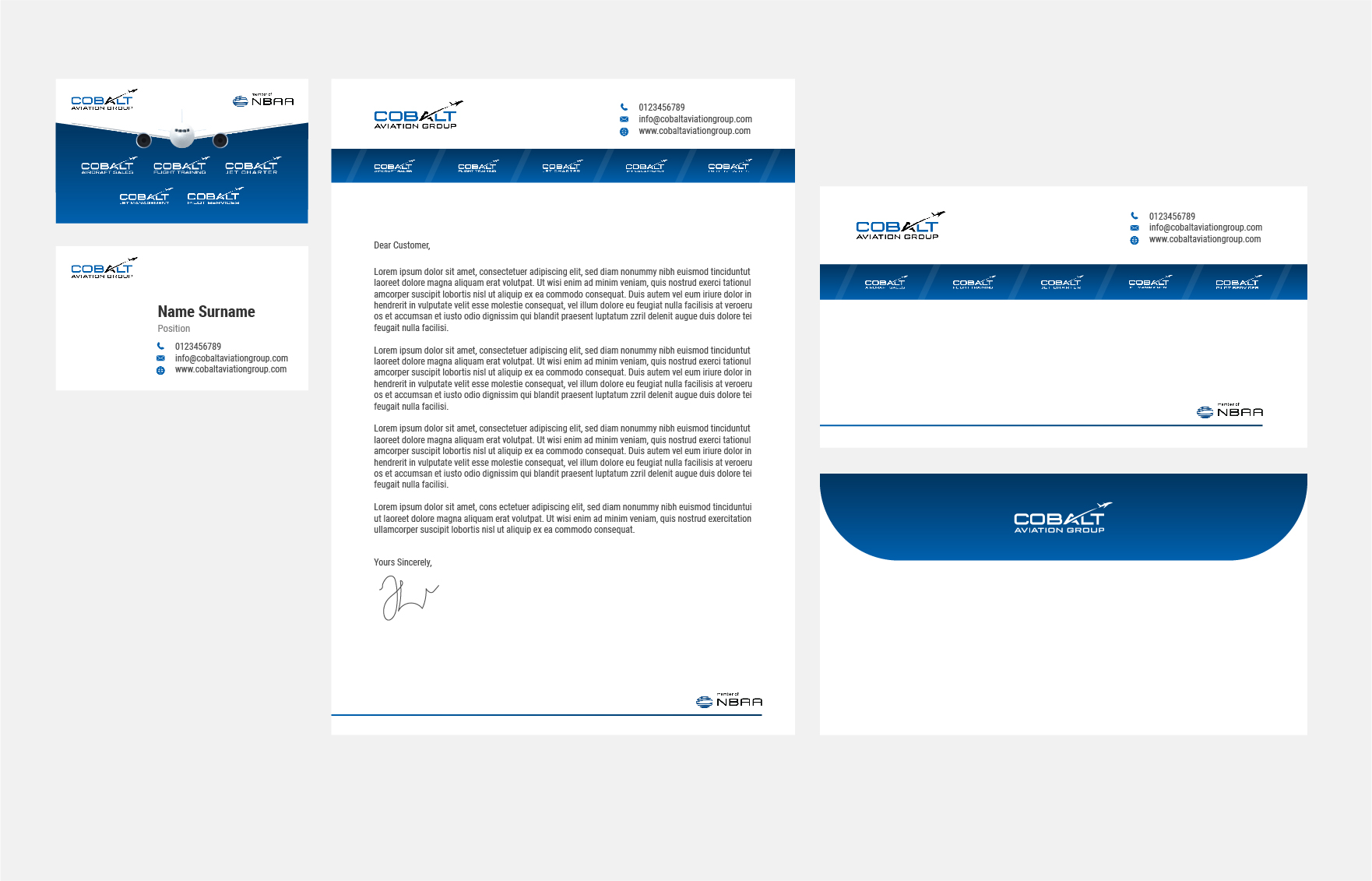 Stationery Design by Pixper for this project | Design #31273624