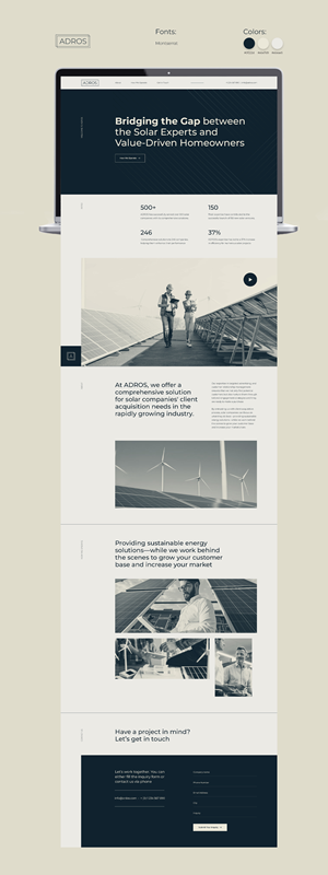 Web Design by PP² for Adros | Design: #31259143