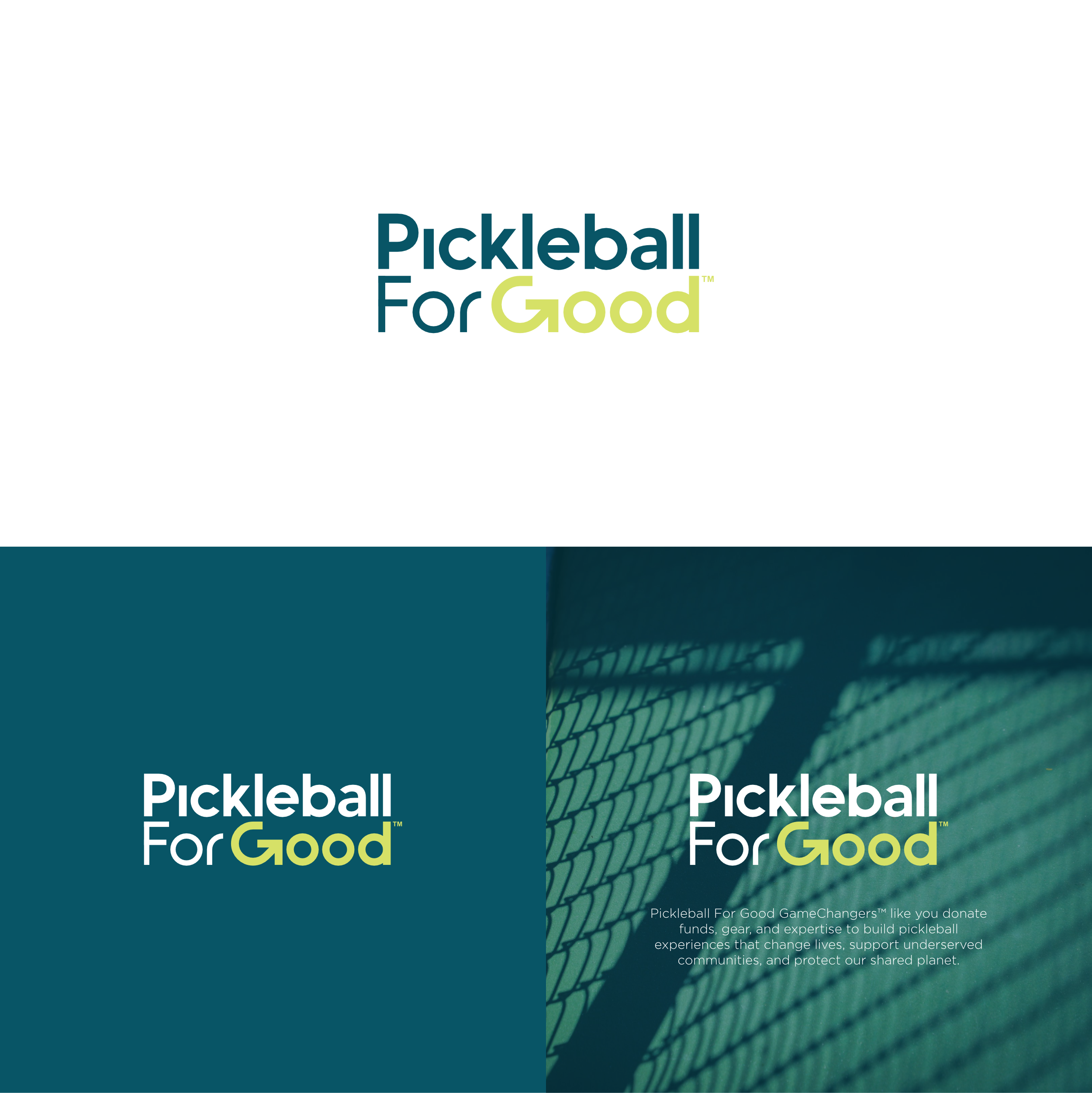 Logo-Design von YNCK für Pickleball ForGood | Design #31330859