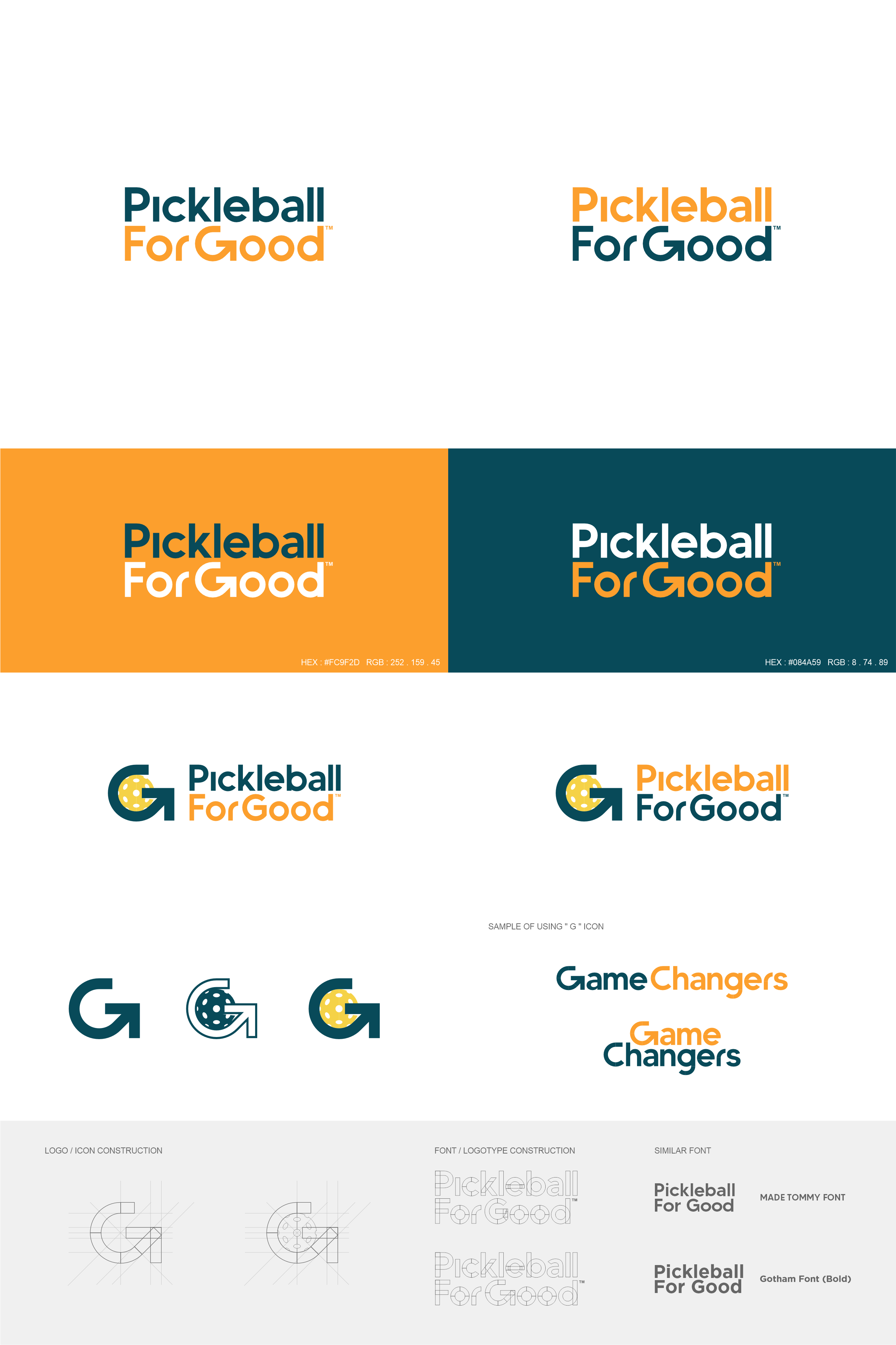 Logo Design by YNCK for Pickleball ForGood | Design #31414259