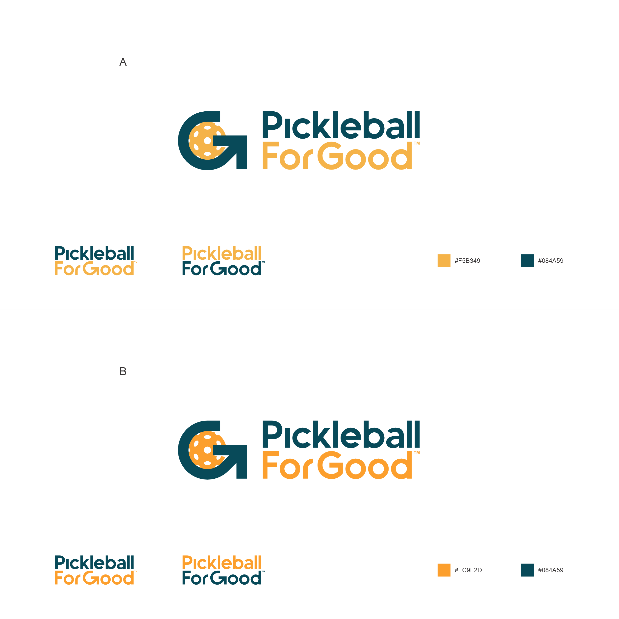 Logo Design by YNCK for Pickleball ForGood | Design #31419421