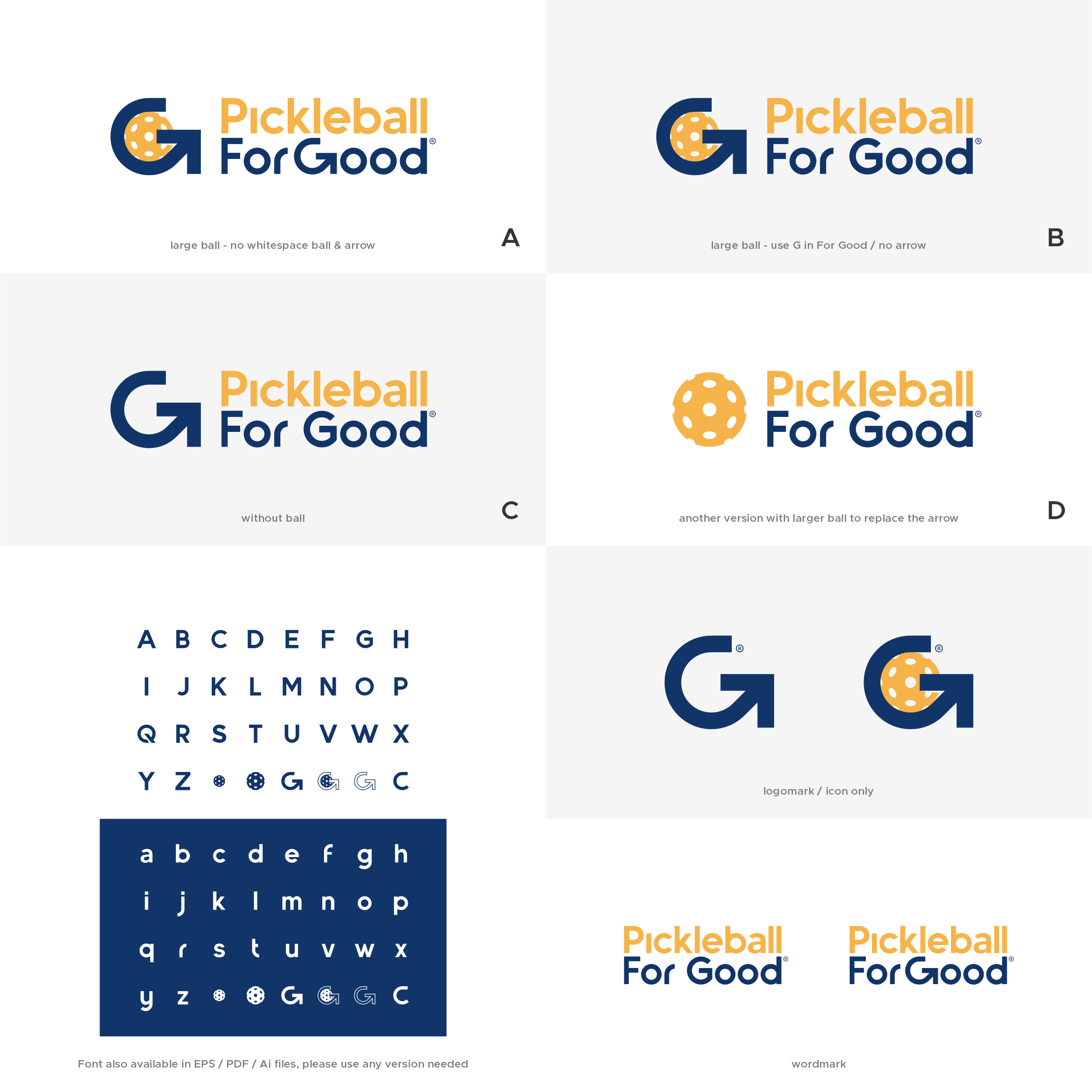 Logo Design by YNCK for Pickleball ForGood | Design #31604348