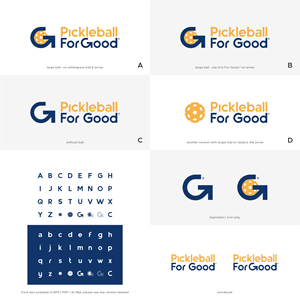 Logo Design by YNCK for Pickleball ForGood | Design: #31604348