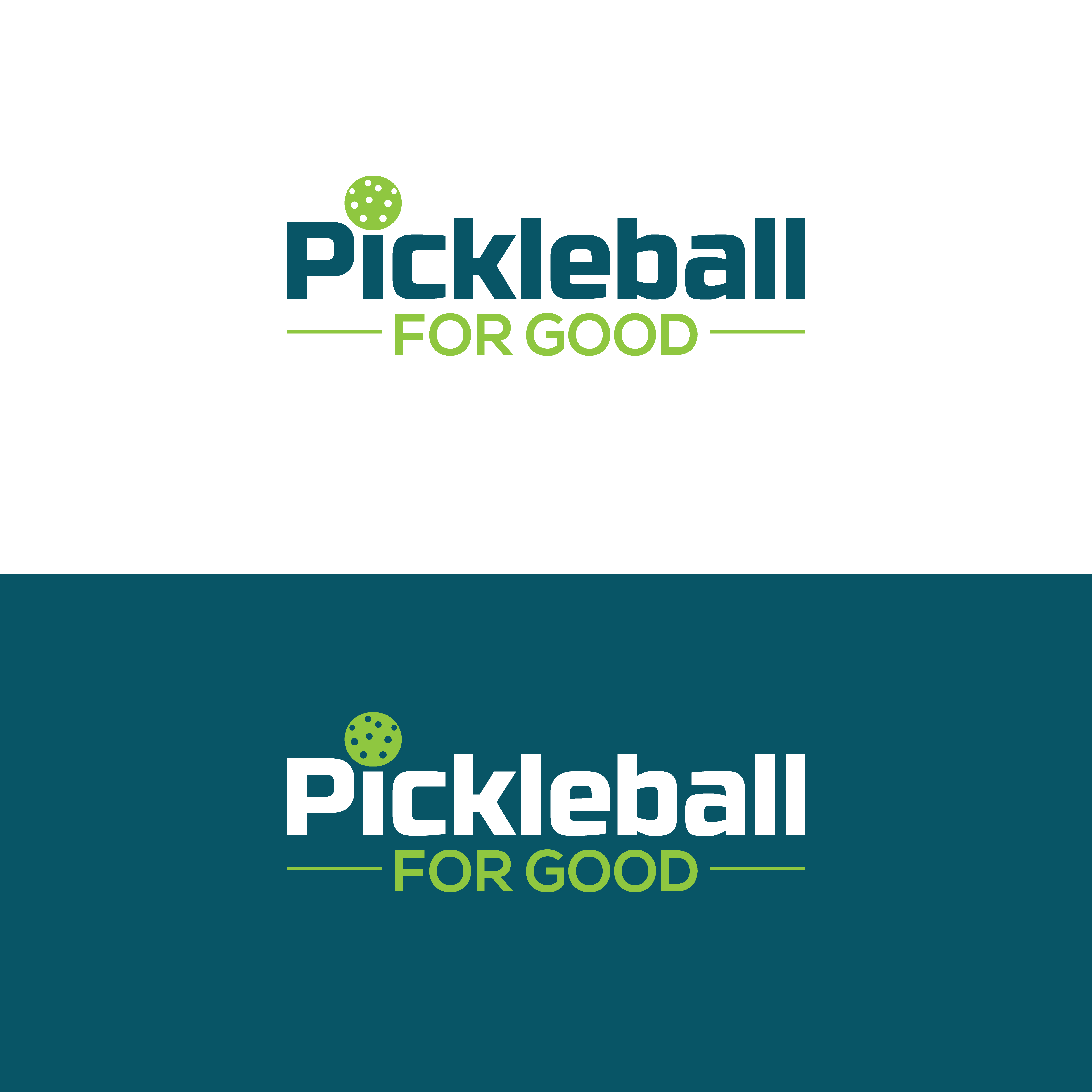 Logo Design by M Art & Design for Pickleball ForGood | Design #31254391