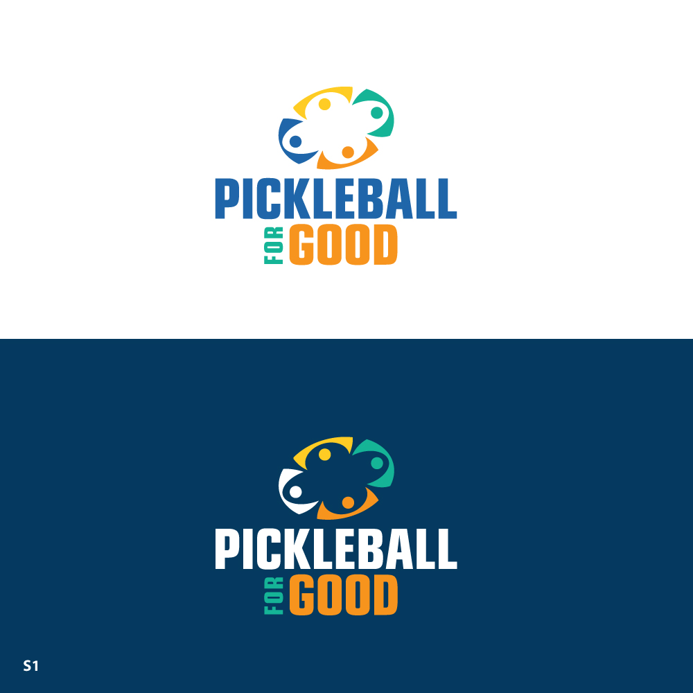 Logo Design by Sujit Banerjee for Pickleball ForGood | Design #31255848