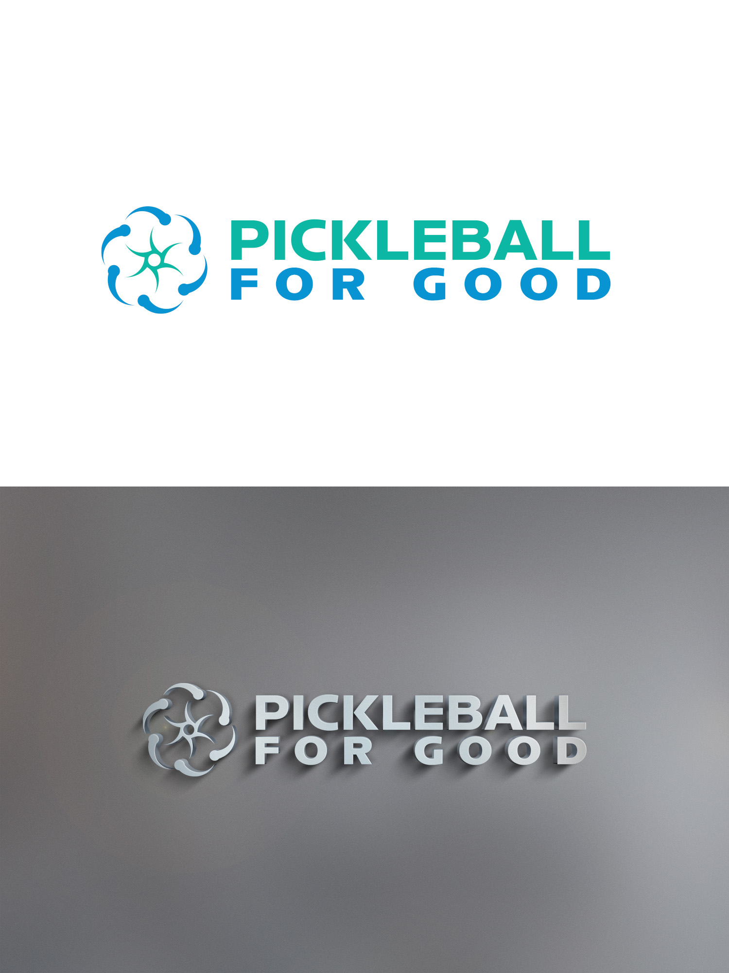 Logo Design by Mireille10 for Pickleball ForGood | Design #31284774