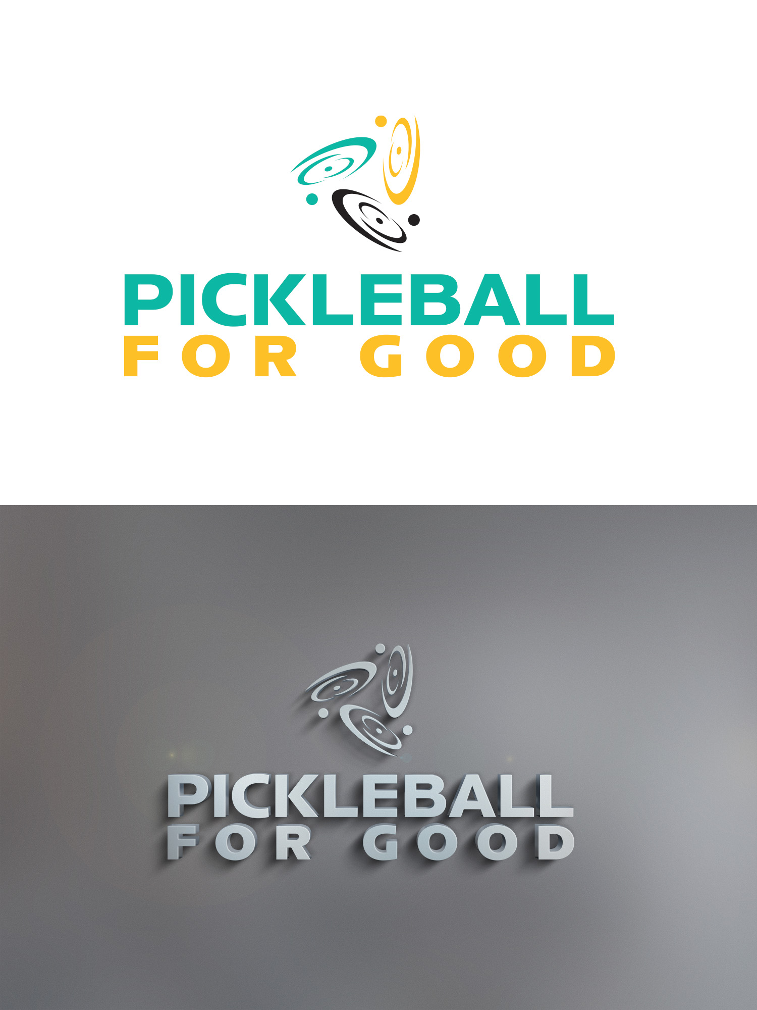 Logo Design by Mireille10 for Pickleball ForGood | Design #31284776