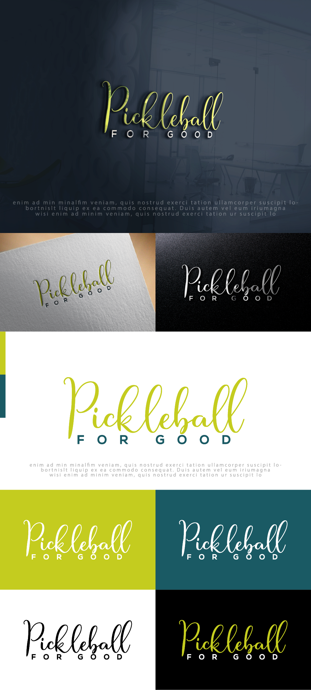 Logo Design by AyubZafar for Pickleball ForGood | Design #31274576
