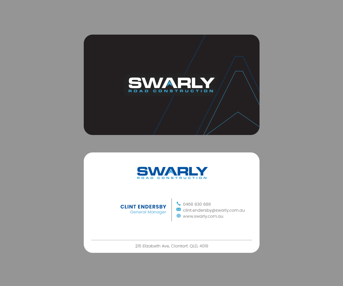 Business Card Design by Andrés Sebastián for Ever grounded  | Design #31257385