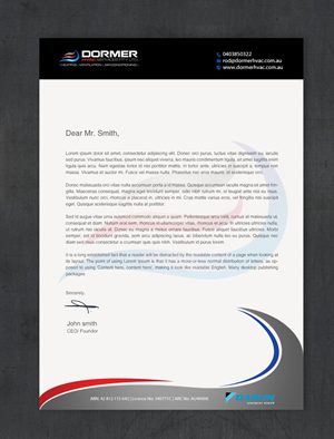 Letterhead Design by Brand aid for this project | Design: #31270095