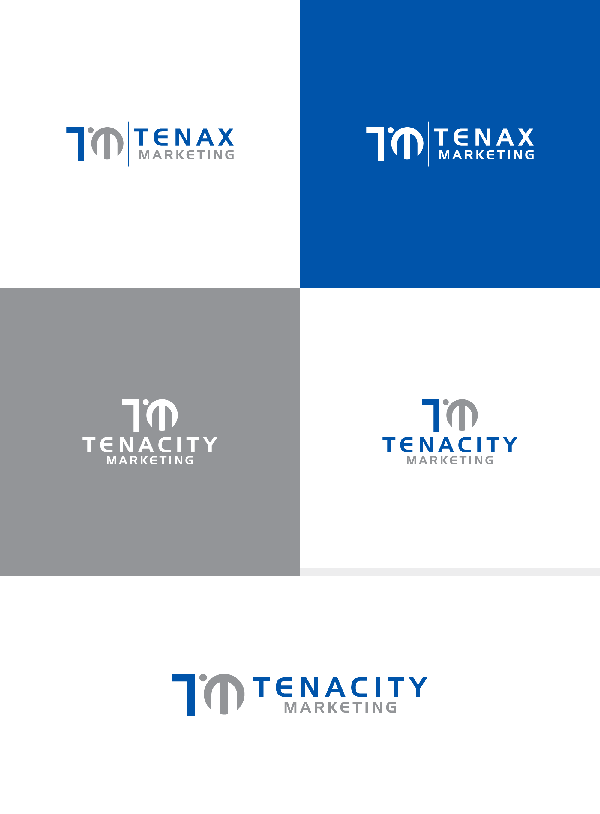 Logo Design by Ellene for Tenax Marketing | Design #31276513
