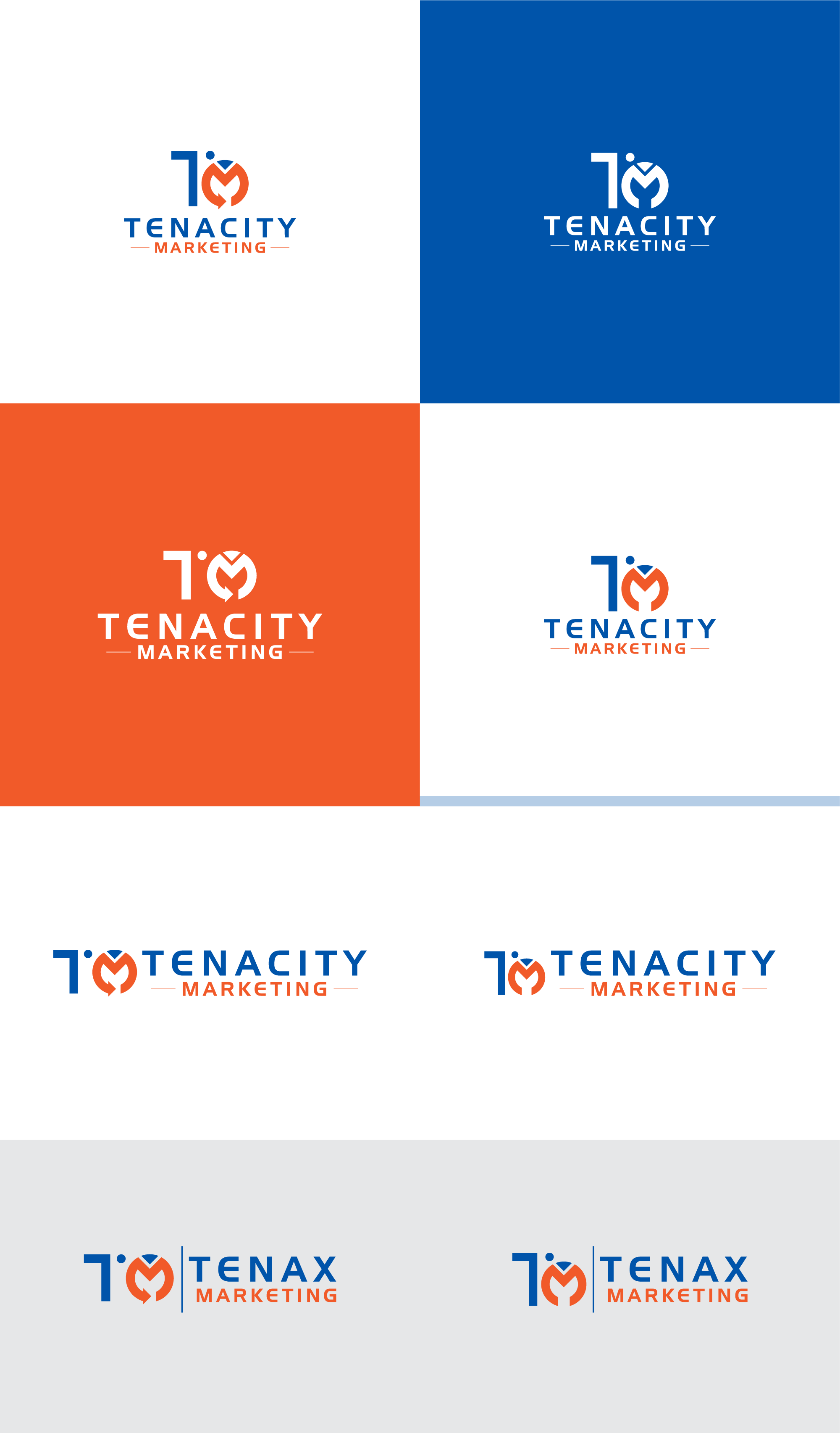 Logo Design by Ellene for Tenax Marketing | Design #31276514