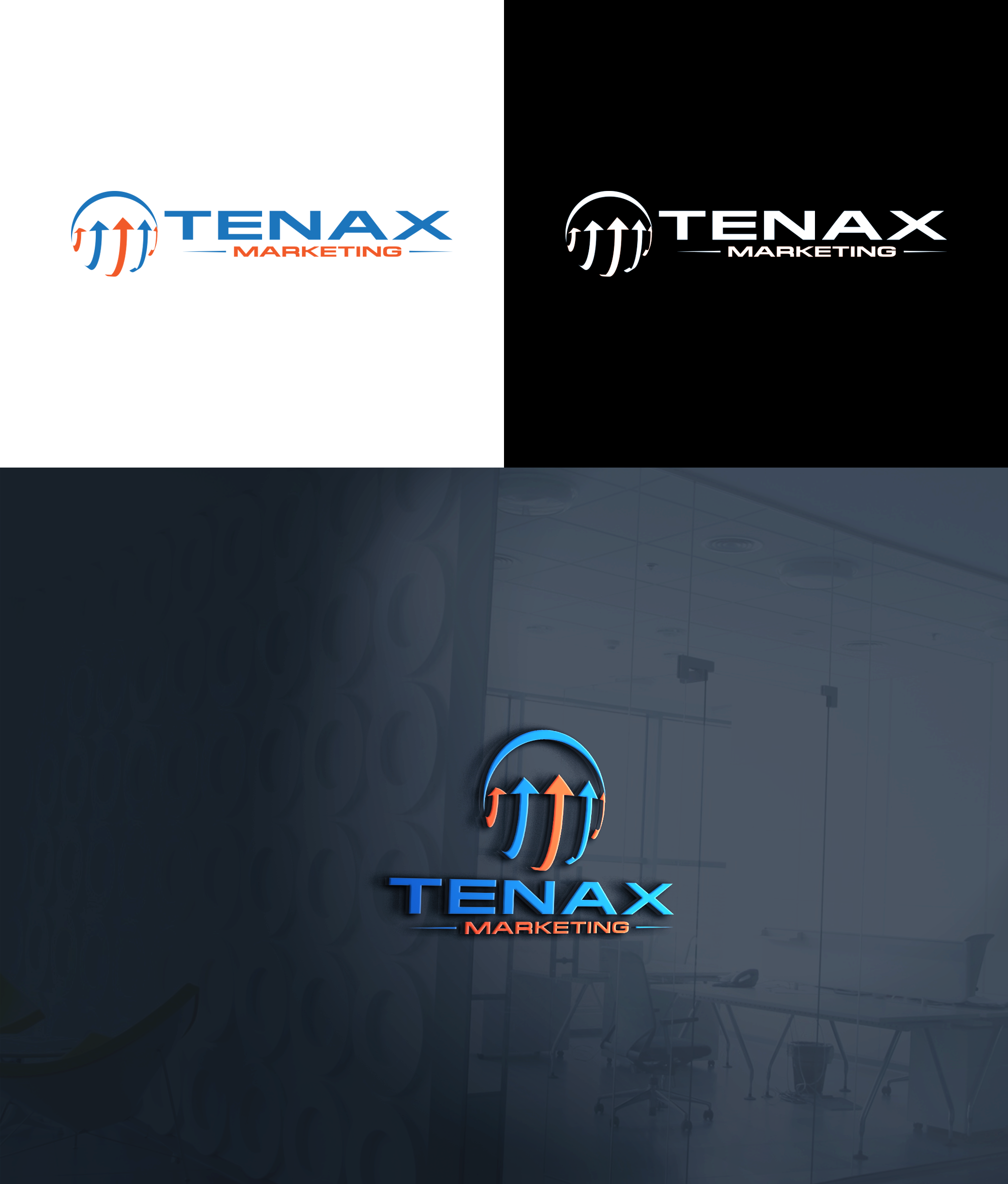 Logo Design by RA-bica for Tenax Marketing | Design #31276910
