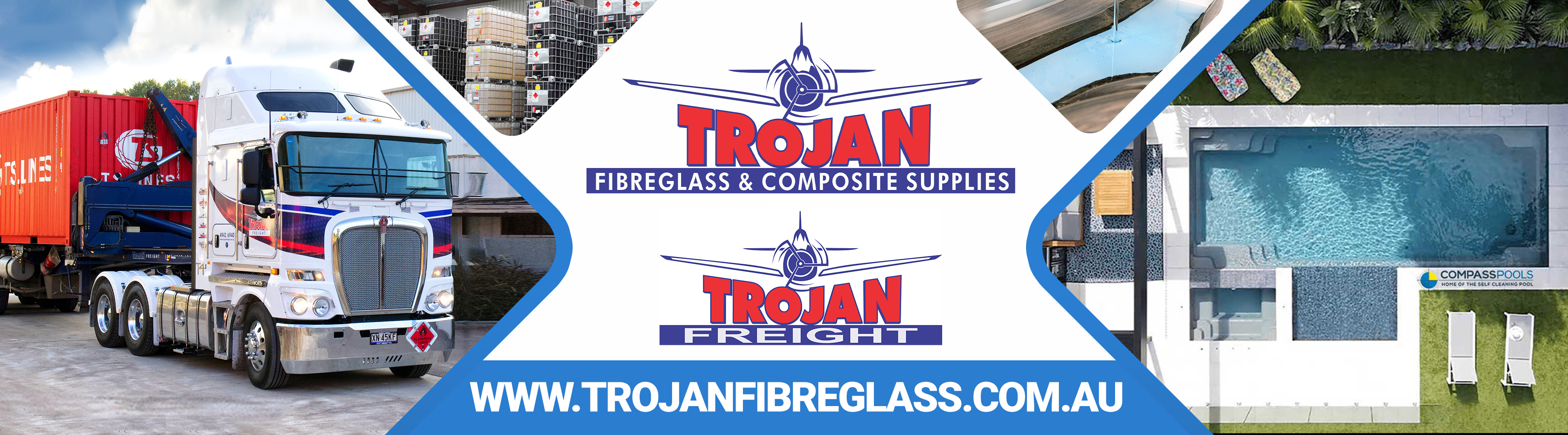 Billboard Design by Md. Humayun for Trojan Fibreglass Pty Ltd | Design #31283922