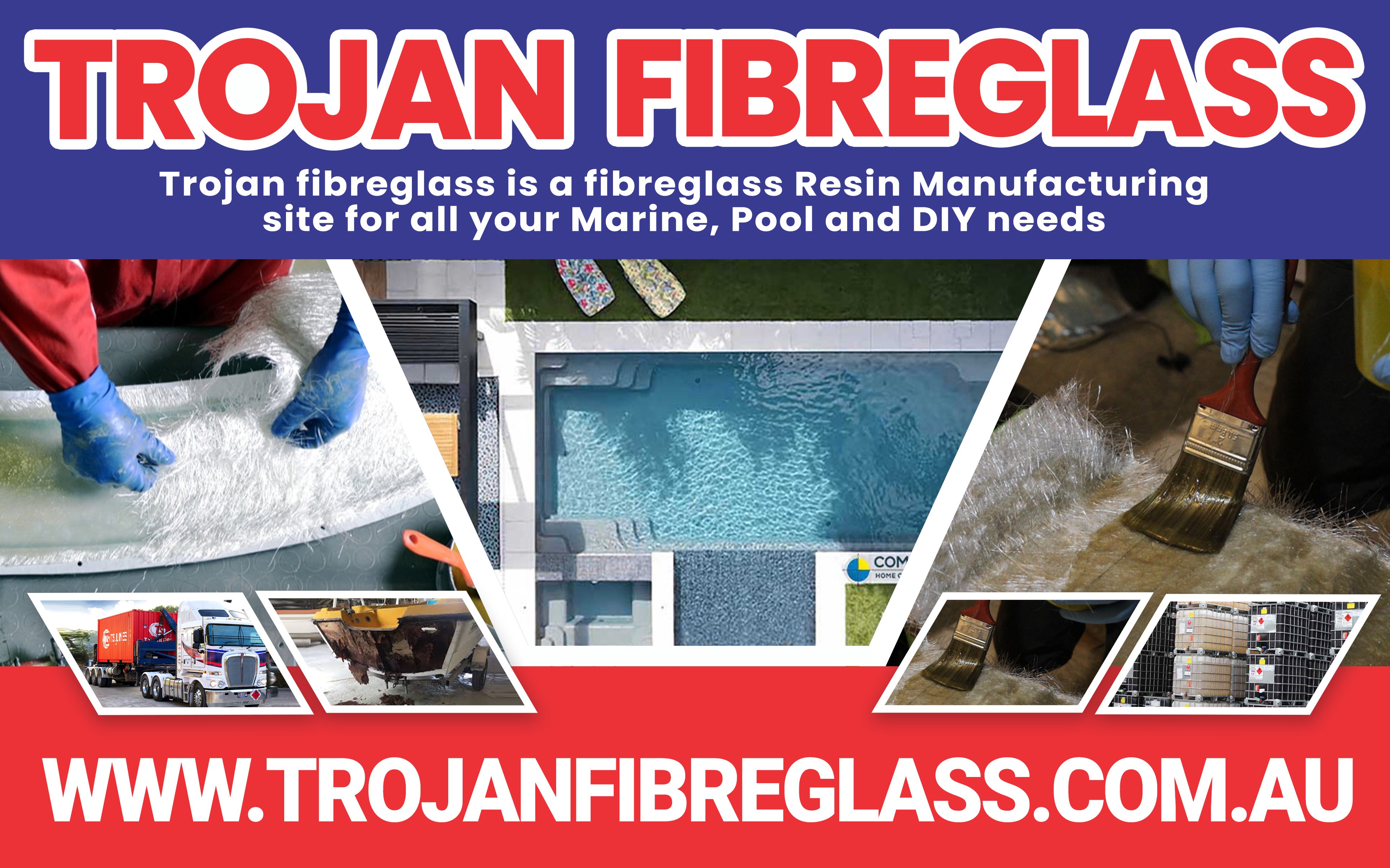 Diseño de Cartelera por Md. Humayun para Trojan Fibreglass Pty Ltd | Diseño #31316420