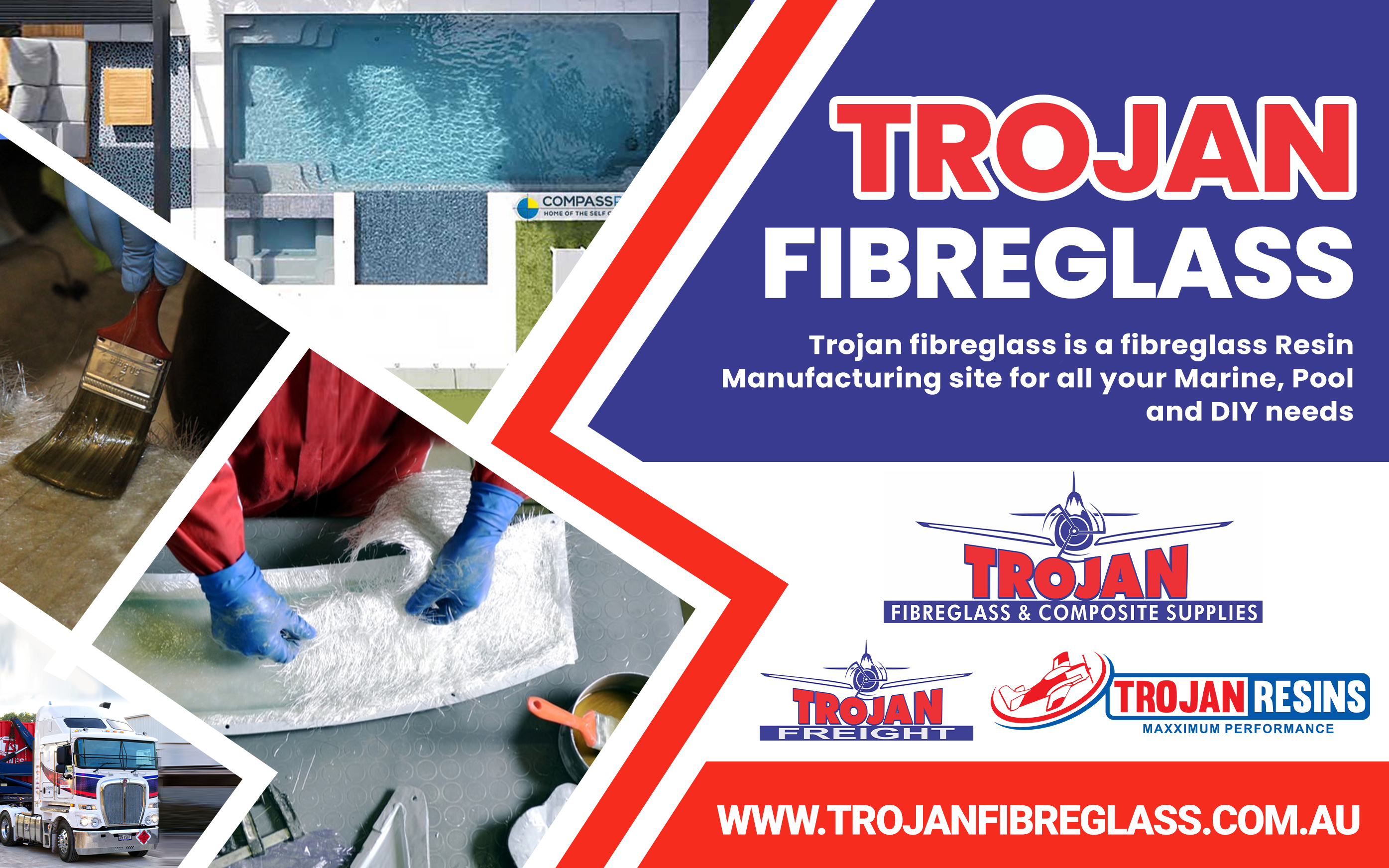 Billboard Design by Md. Humayun for Trojan Fibreglass Pty Ltd | Design: #31316700
