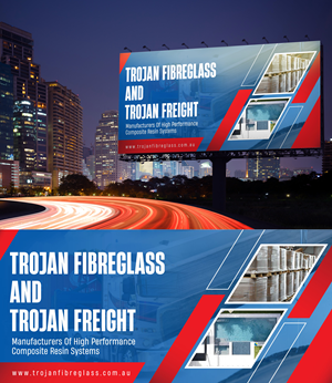 Billboard Design by Impressive Sol for Trojan Fibreglass Pty Ltd | Design #31275843