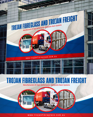 Billboard Design by Impressive Solutions for Trojan Fibreglass Pty Ltd | Design: #31275844