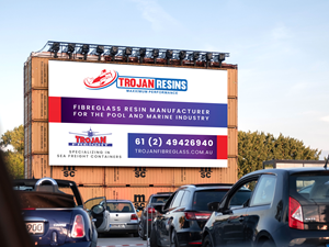 Diseño de Cartelera por saurov para Trojan Fibreglass Pty Ltd | Diseño: #31259879