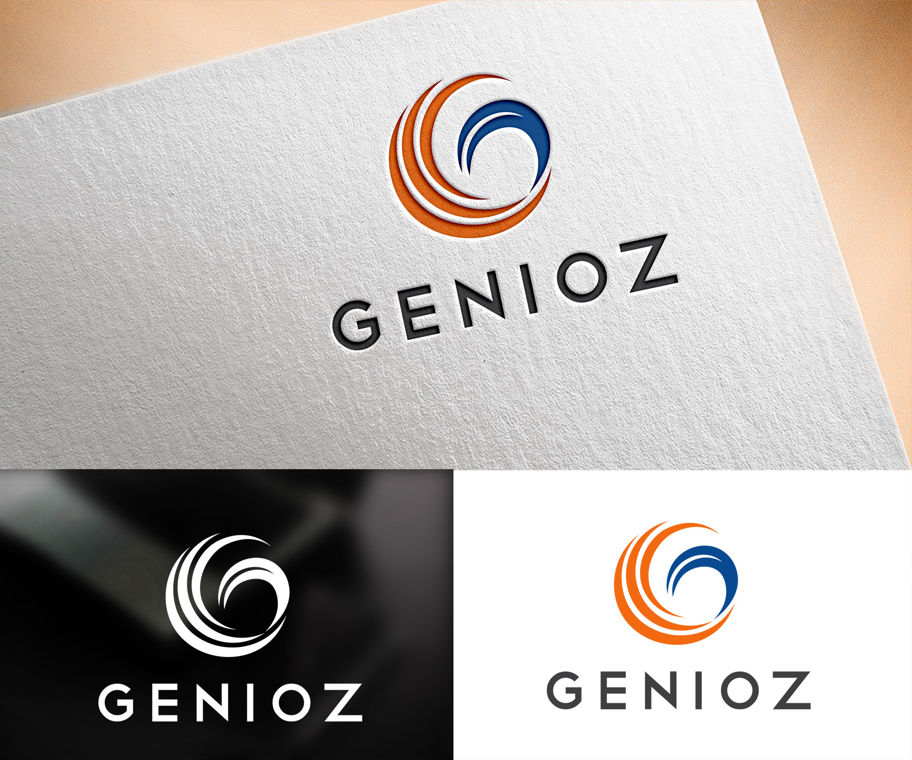 Logo Design by Vishak vasu for Genioz BVio | Design #31304597