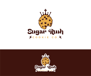 Logo Design by ShakiJav for Sugar Rush Cookie Co. | Design: #31278904