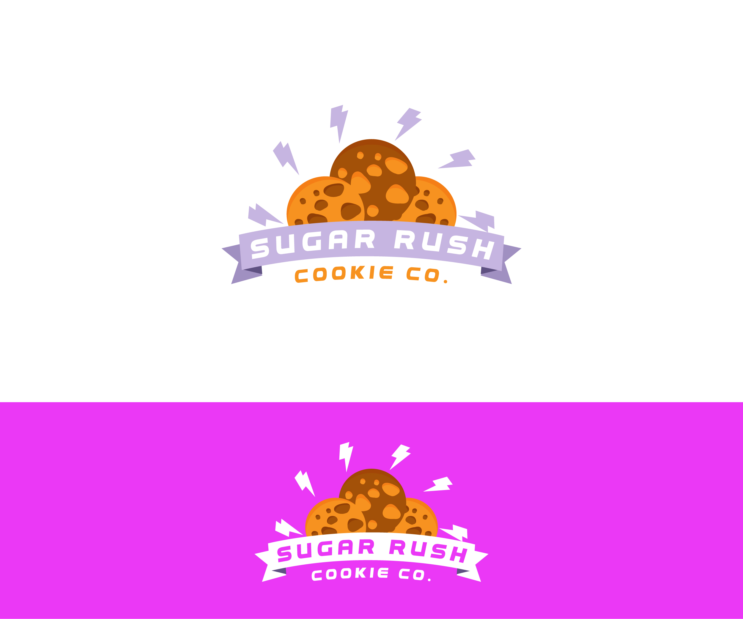 Logo-Design von ShakiJav für Sugar Rush Cookie Co. | Design #31278905