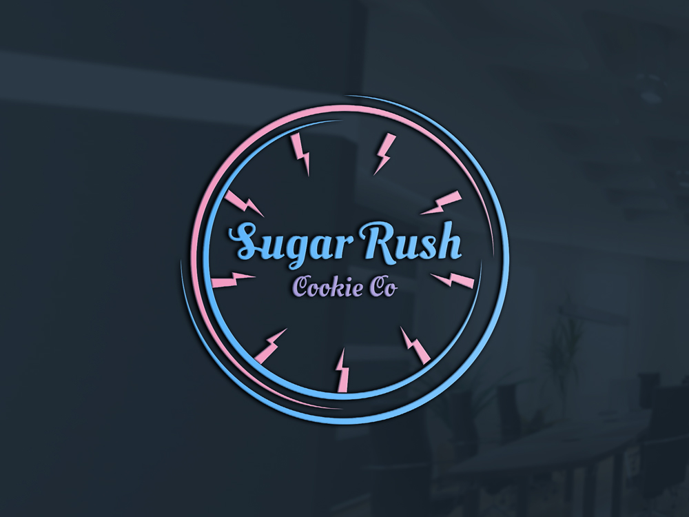 Logo-Design von Uhm@design für Sugar Rush Cookie Co. | Design #31269385