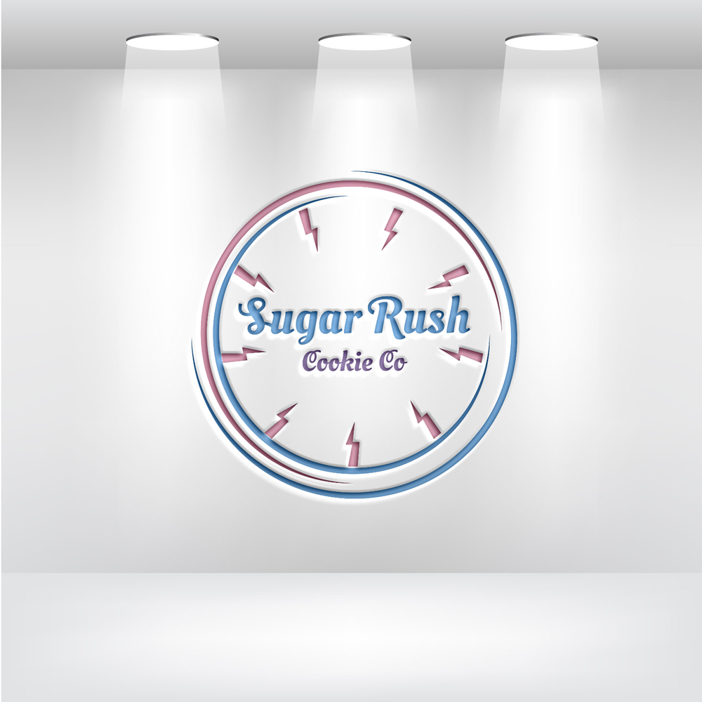 Logo Design by Uhm@design for Sugar Rush Cookie Co. | Design #31269386