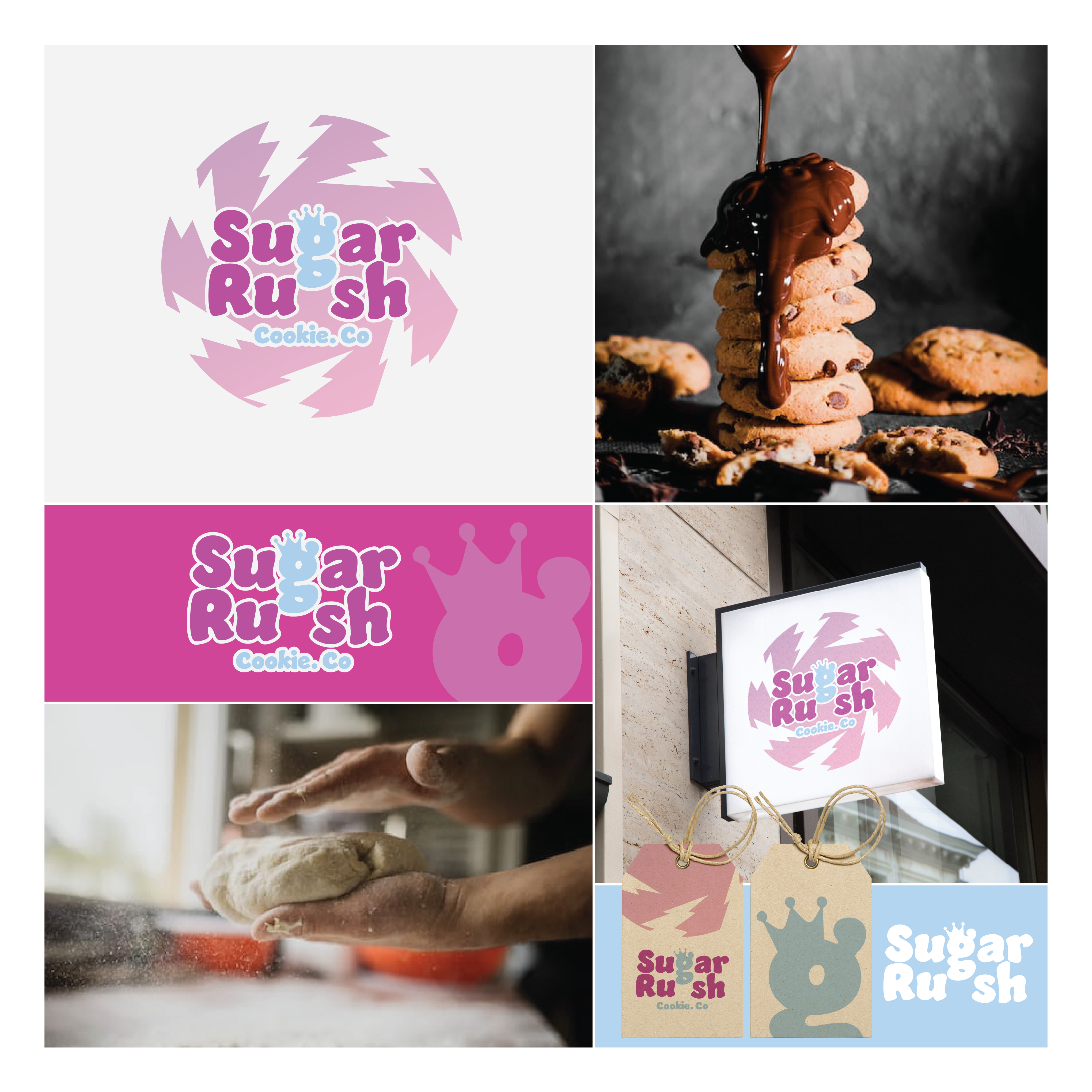 Logo-Design von Rifqi 7 für Sugar Rush Cookie Co. | Design #31274728