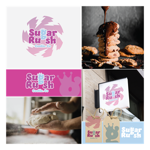 Logo Design by Rifqi 7 for Sugar Rush Cookie Co. | Design: #31274728