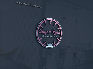 Logo Design by RS_Design for Sugar Rush Cookie Co. | Design: #31268643