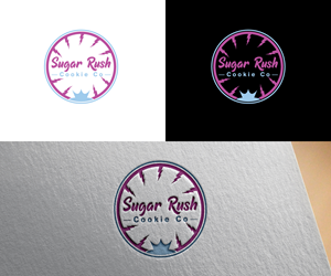 Logo Design by RS_Design for Sugar Rush Cookie Co. | Design: #31268644