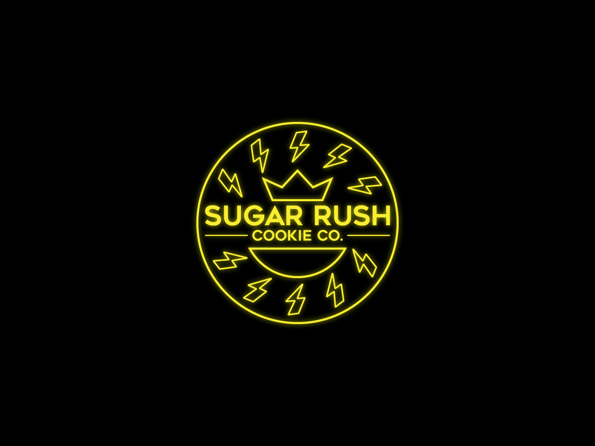 Logo-Design von 439 Creations für Sugar Rush Cookie Co. | Design #31265962