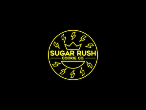 Logo Design by 439 Creations for Sugar Rush Cookie Co. | Design: #31265962