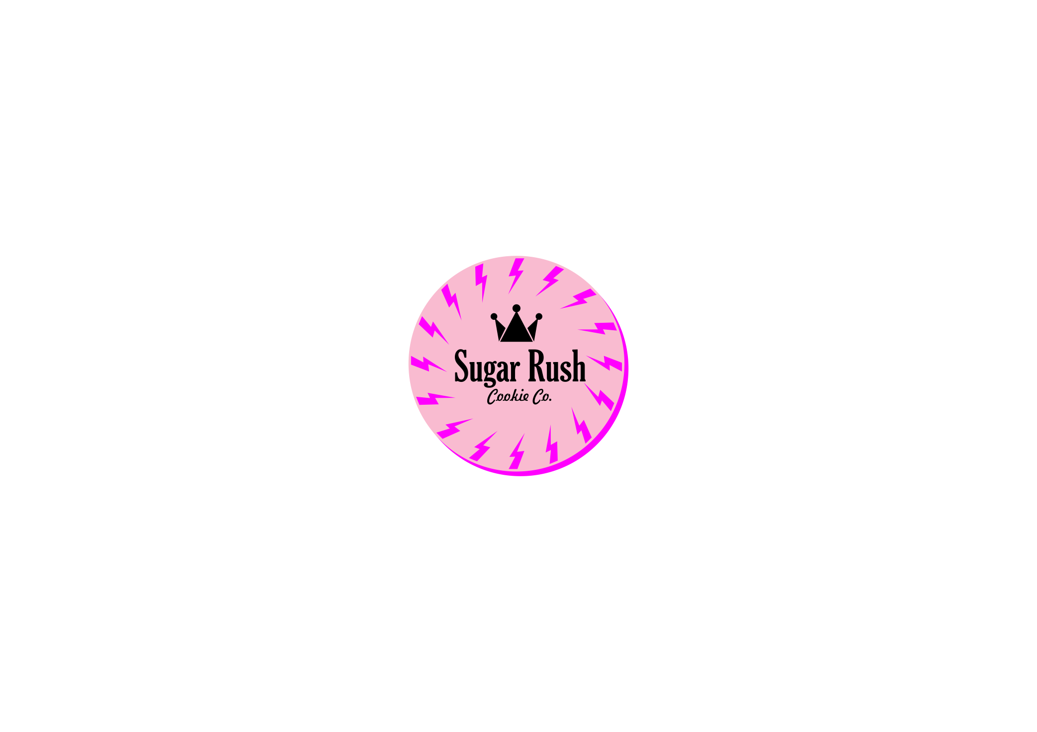 Logo Design by Atiek for Sugar Rush Cookie Co. | Design #31266550