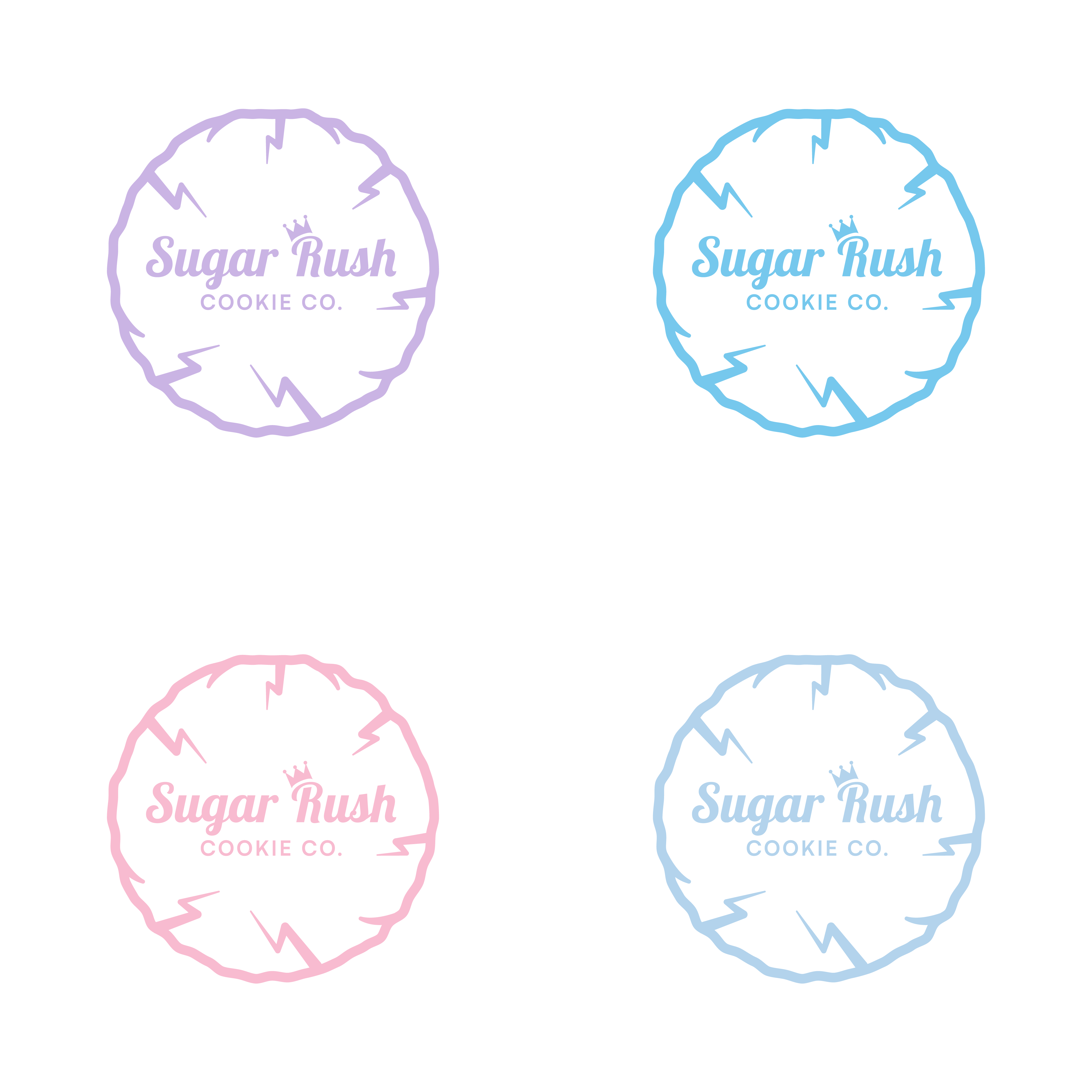 Logo Design by Choiresia.id for Sugar Rush Cookie Co. | Design #31268424