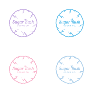 Logo Design by Choiresia.id for Sugar Rush Cookie Co. | Design: #31268424