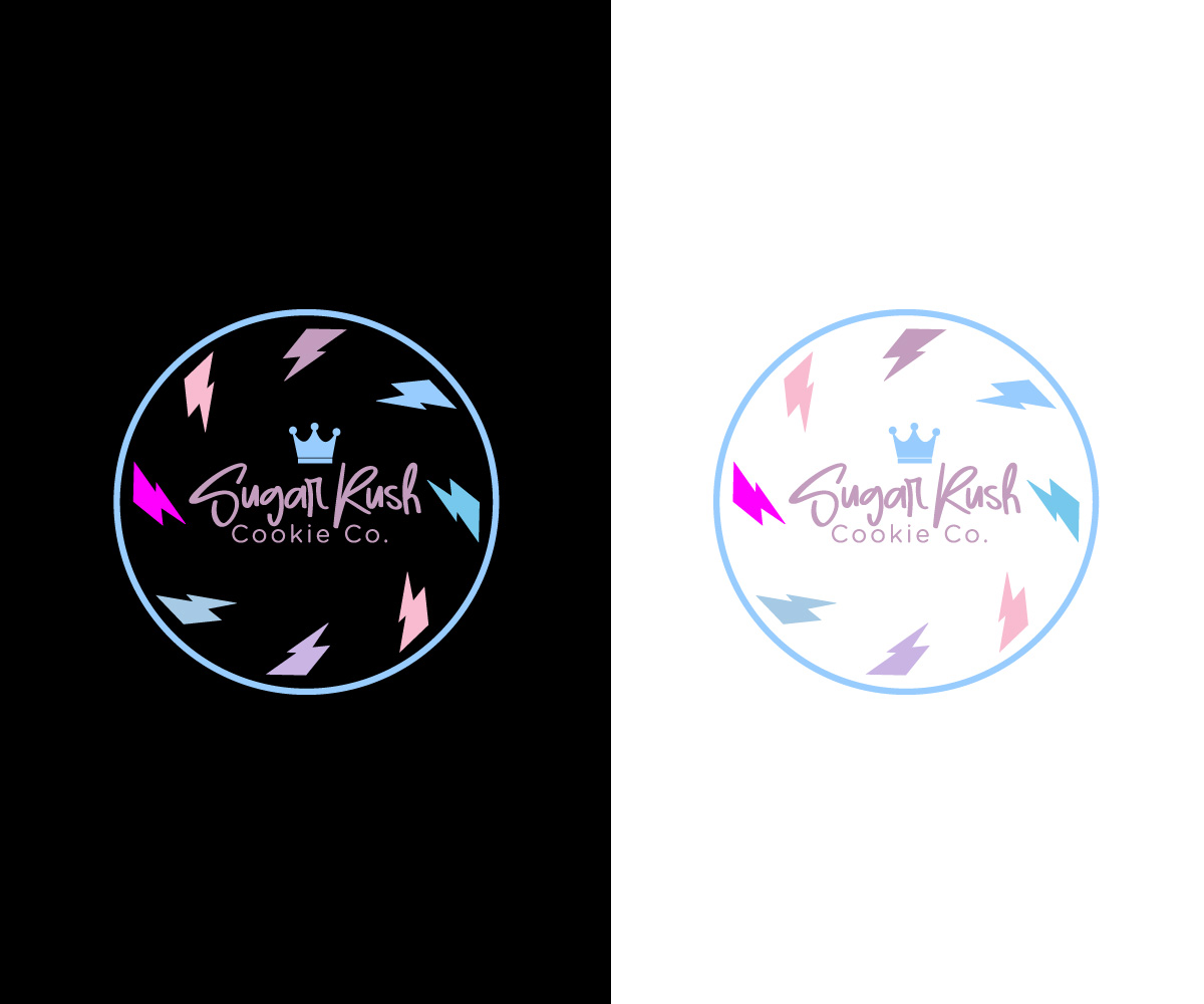Logo-Design von Kavth für Sugar Rush Cookie Co. | Design #31289226