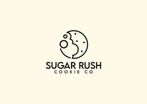 Logo Design by DesignHour for Sugar Rush Cookie Co. | Design: #31303440