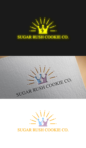 Logo Design by DesignVerse777 for Sugar Rush Cookie Co. | Design: #31291948