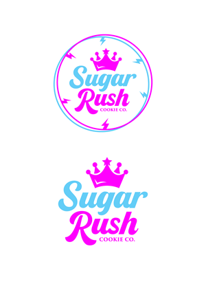 Logo Design by apik. for Sugar Rush Cookie Co. | Design: #31267473