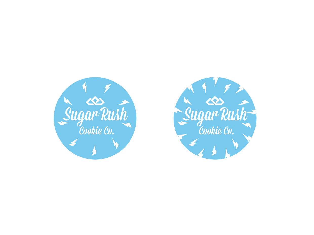 Logo Design by Atvento Graphics for Sugar Rush Cookie Co. | Design #31268792