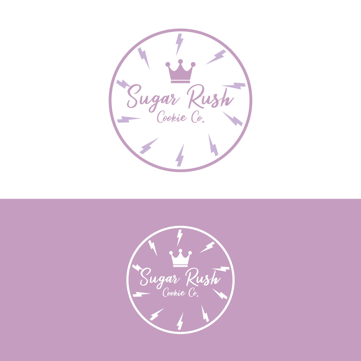 Logo Design by LAXMI DESIGNHUB for Sugar Rush Cookie Co. | Design #31268918