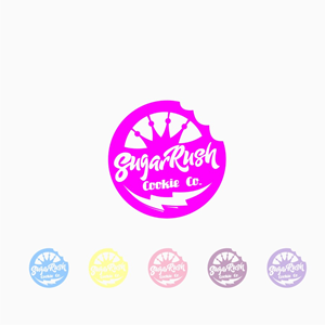 Logo Design by gray mind for Sugar Rush Cookie Co. | Design: #31289214